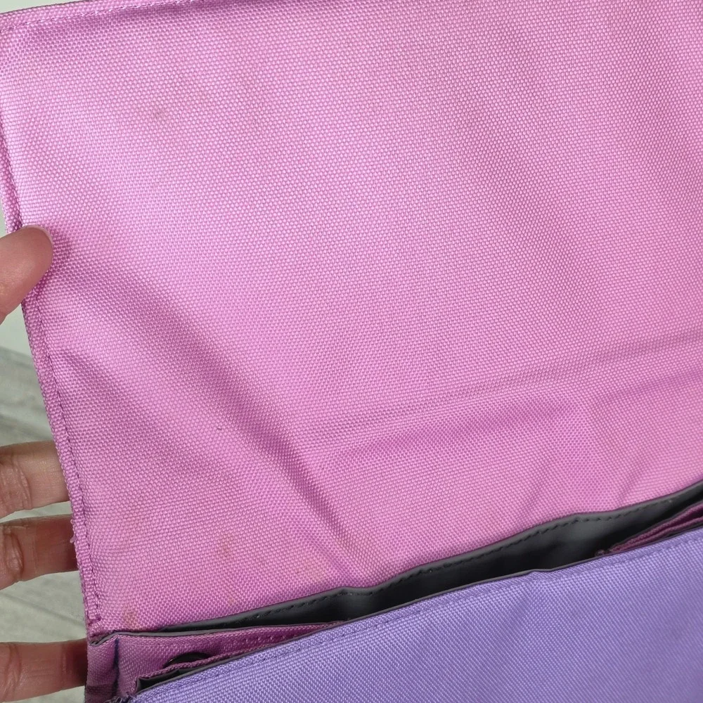 KAVU Insulated Padded Lunch Sack Leak Proof Meal Bag Pink Purple - Picture 10 of 11
